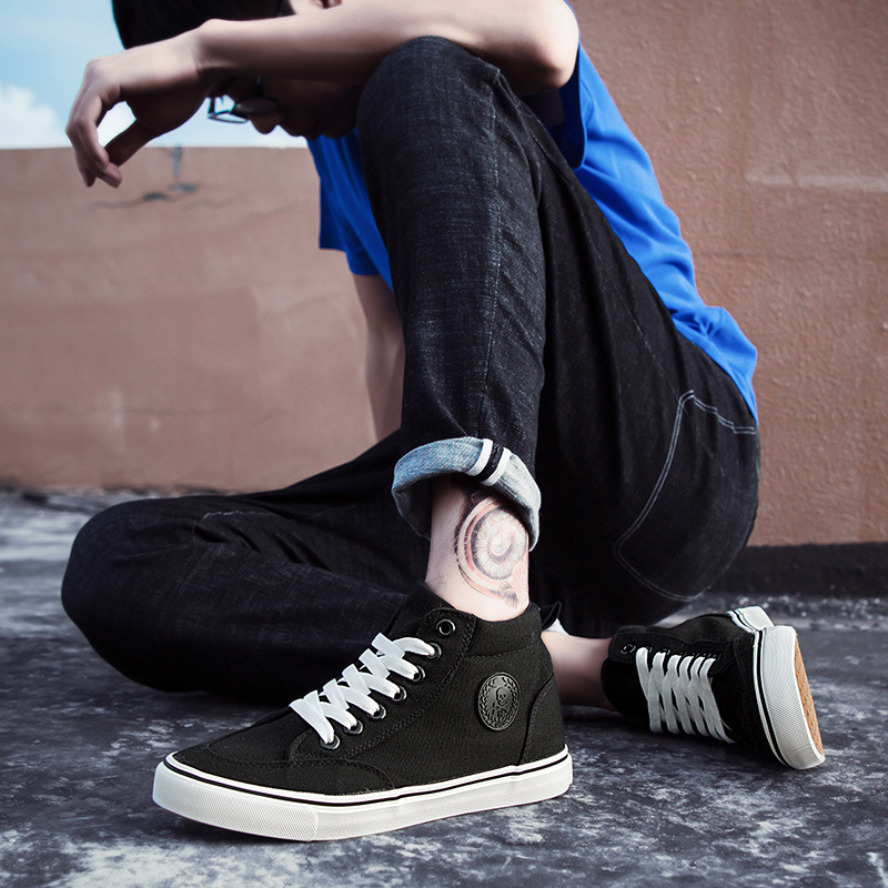 رجل عالية أعلى الأحذية أزياء م - مراجعة Streetwear Brand Shoes وسعره