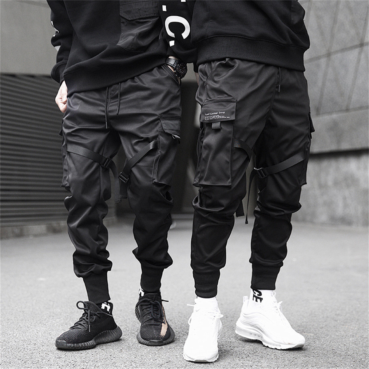 بنطال كارجو هيب هوب للرجال ، ب - مراجعة Streetwear Brand Jacket وسعره