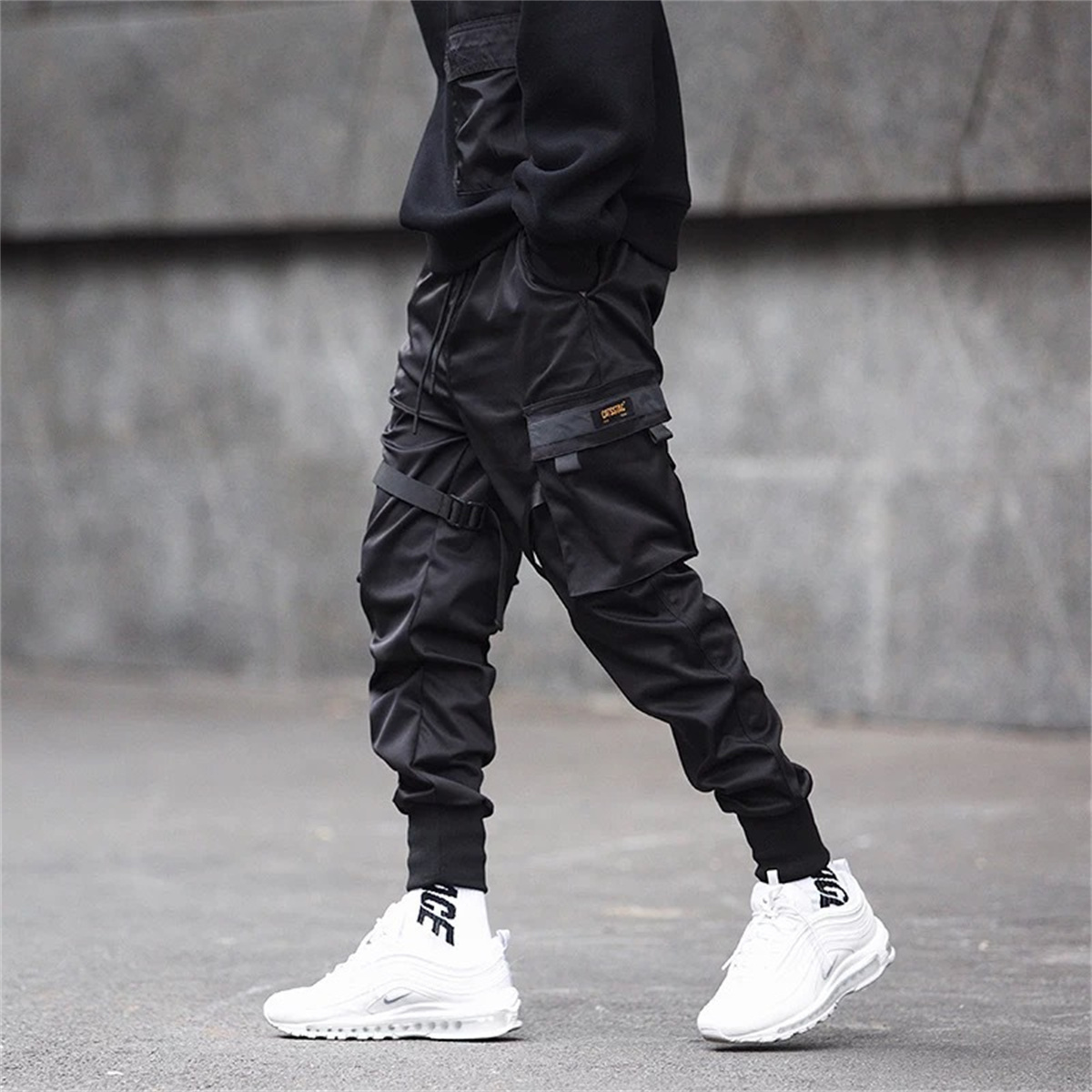 بنطال كارجو هيب هوب للرجال ، ب - مراجعة Streetwear Brand Jacket وسعره