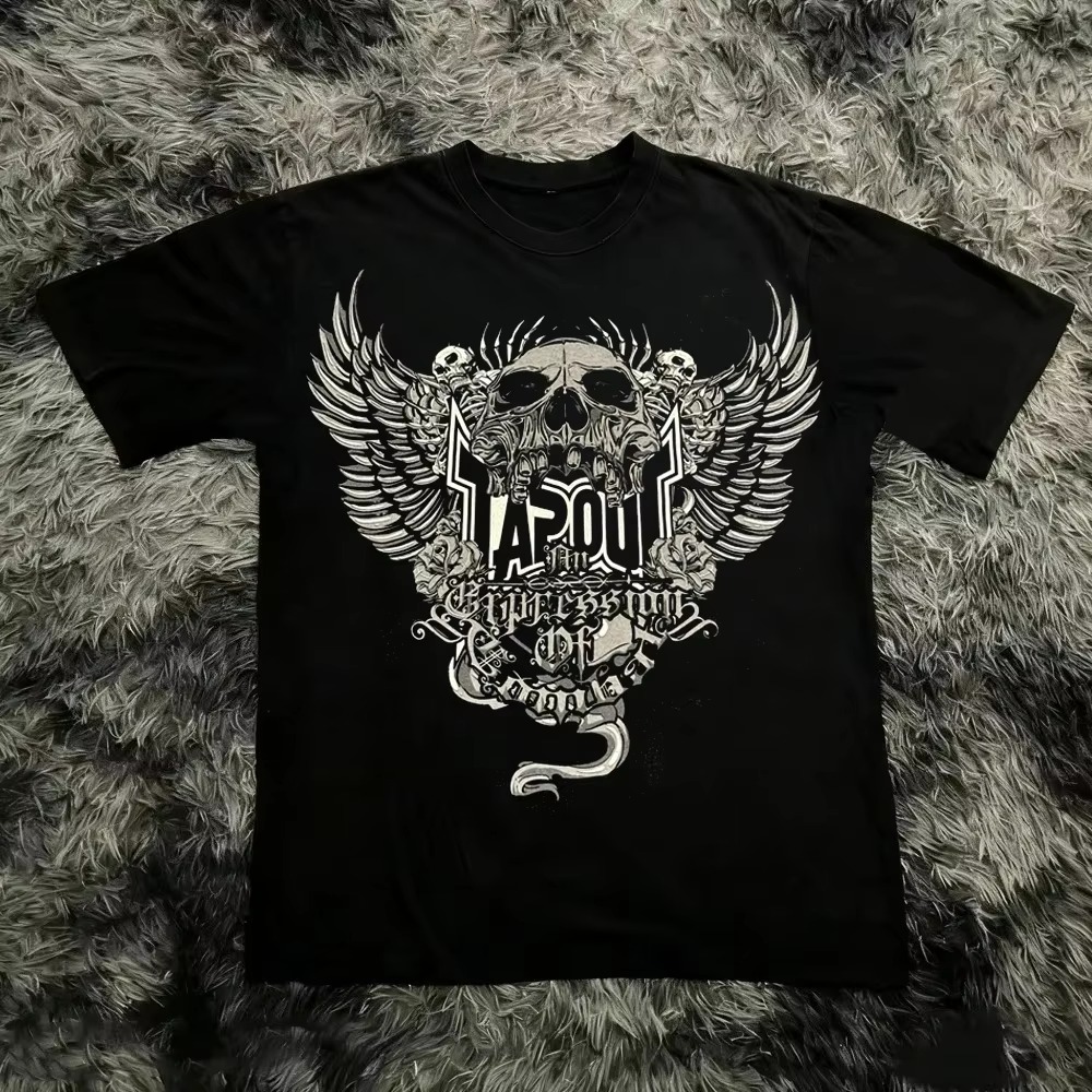 تي شيرت قطني بتصميم جرافيكي قو - مراجعة Top Streetwear Brand Usa وسعره